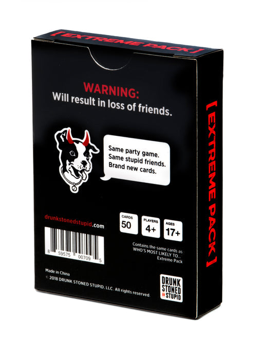 Drunk Stoned or Stupid Extreme Pack