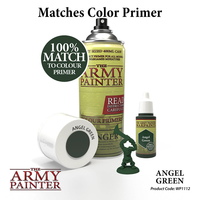 The Army Painter Acrylic Warpaints 18ml - Angel Green - Good Games