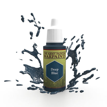 Army Painter Warpaints Acrylic Paint 18ml - Deep Blue - Good Games