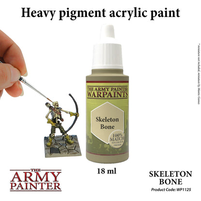 Army Painter WarPaint: Acrylic Paint 18ml - Skeleton Bone - Good Games