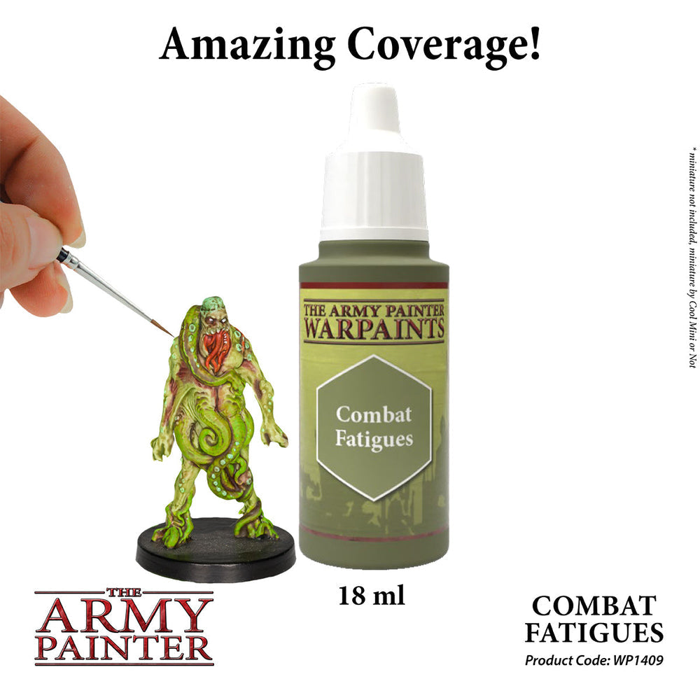 The Army Painter Acrylic Warpaints 18ml - Combat Fatigues - Good Games