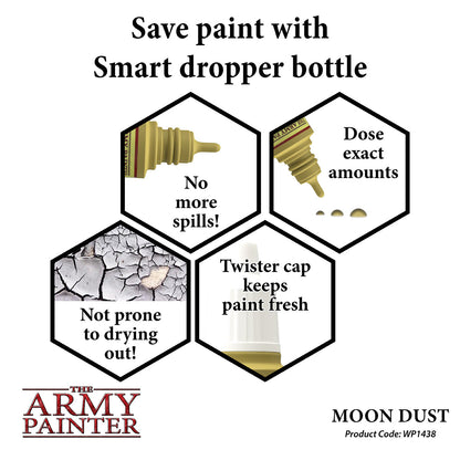 Army Painter WarPaint: Acrylic Paint 18ml - Moon Dust - Good Games