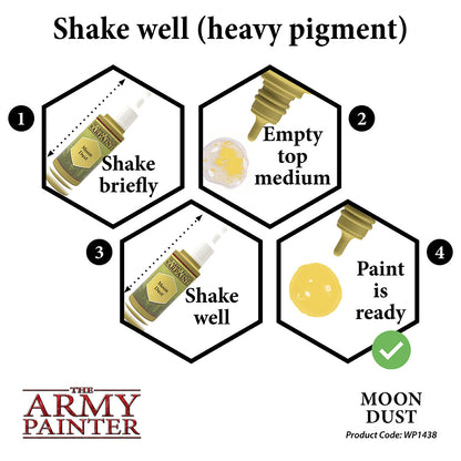 Army Painter WarPaint: Acrylic Paint 18ml - Moon Dust - Good Games