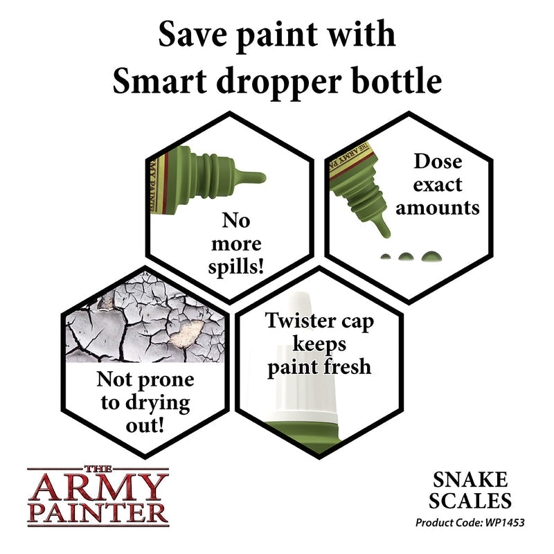 Army Painter Warpaints Acrylic Paint 18ml - Snake Scales - Good Games