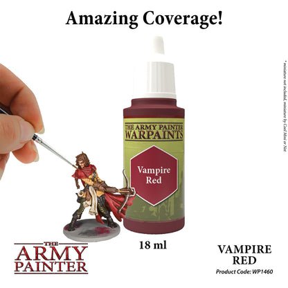 Army Painter Warpaints Acrylic Paint 18ml - Vampire Red - Good Games