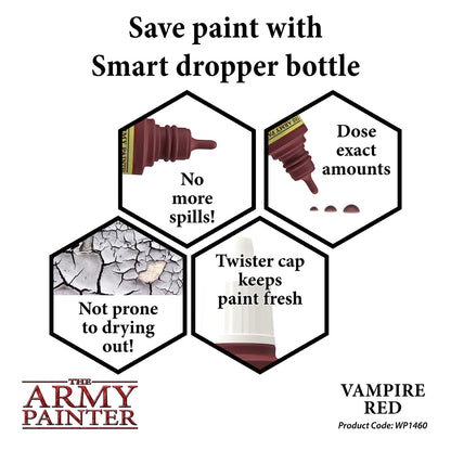 Army Painter Warpaints Acrylic Paint 18ml - Vampire Red - Good Games