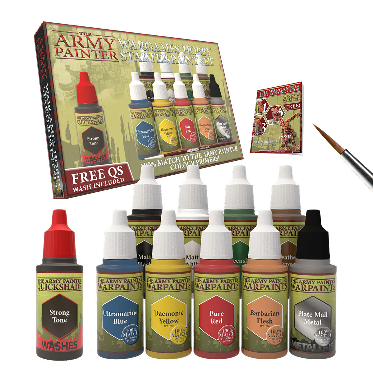 Army Painter Paint Set - Warpaints Starter Paint Set - Good Games