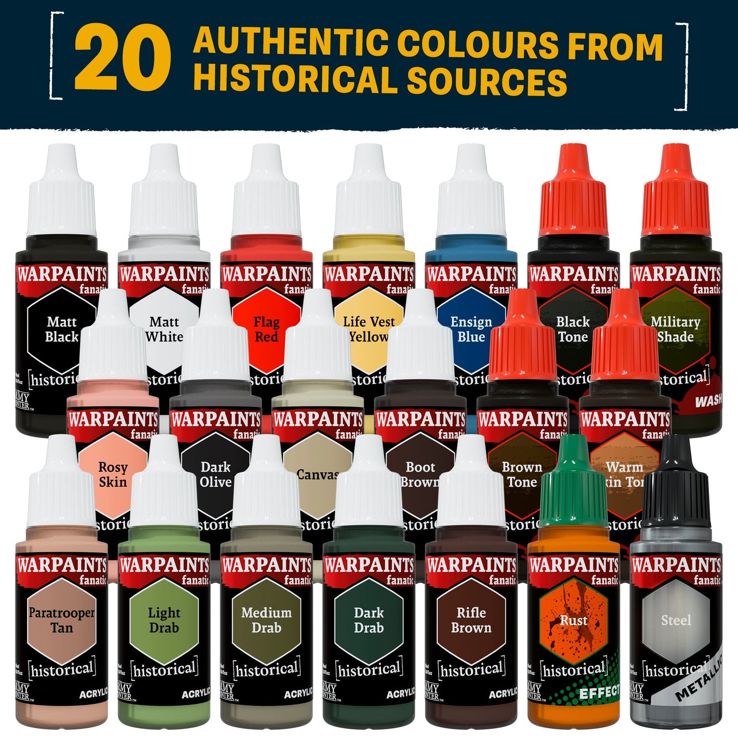 The Army Painter Historical: WWII American Paint Set - Good Games