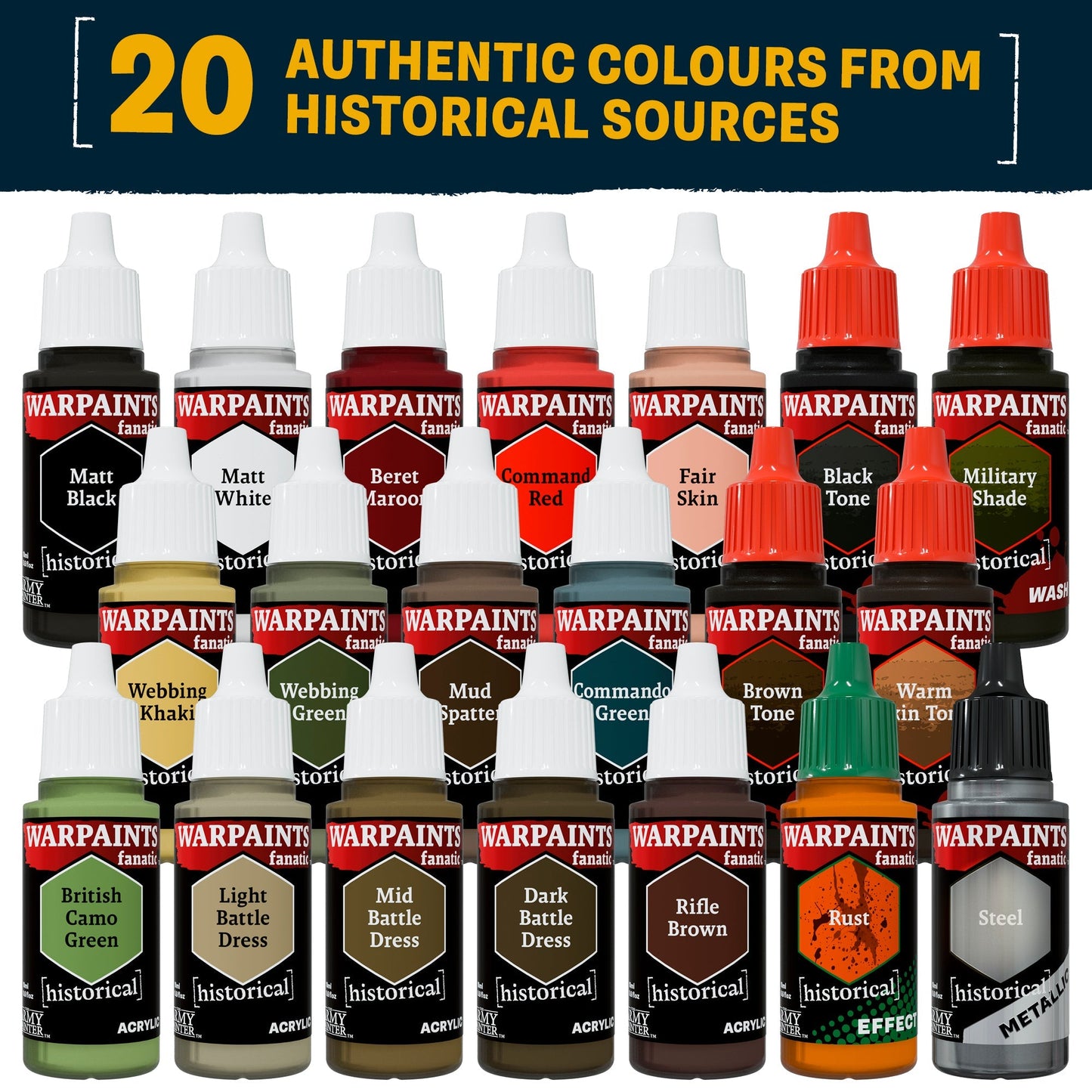 The Army Painter Historical: WWII British Paint Set - Good Games