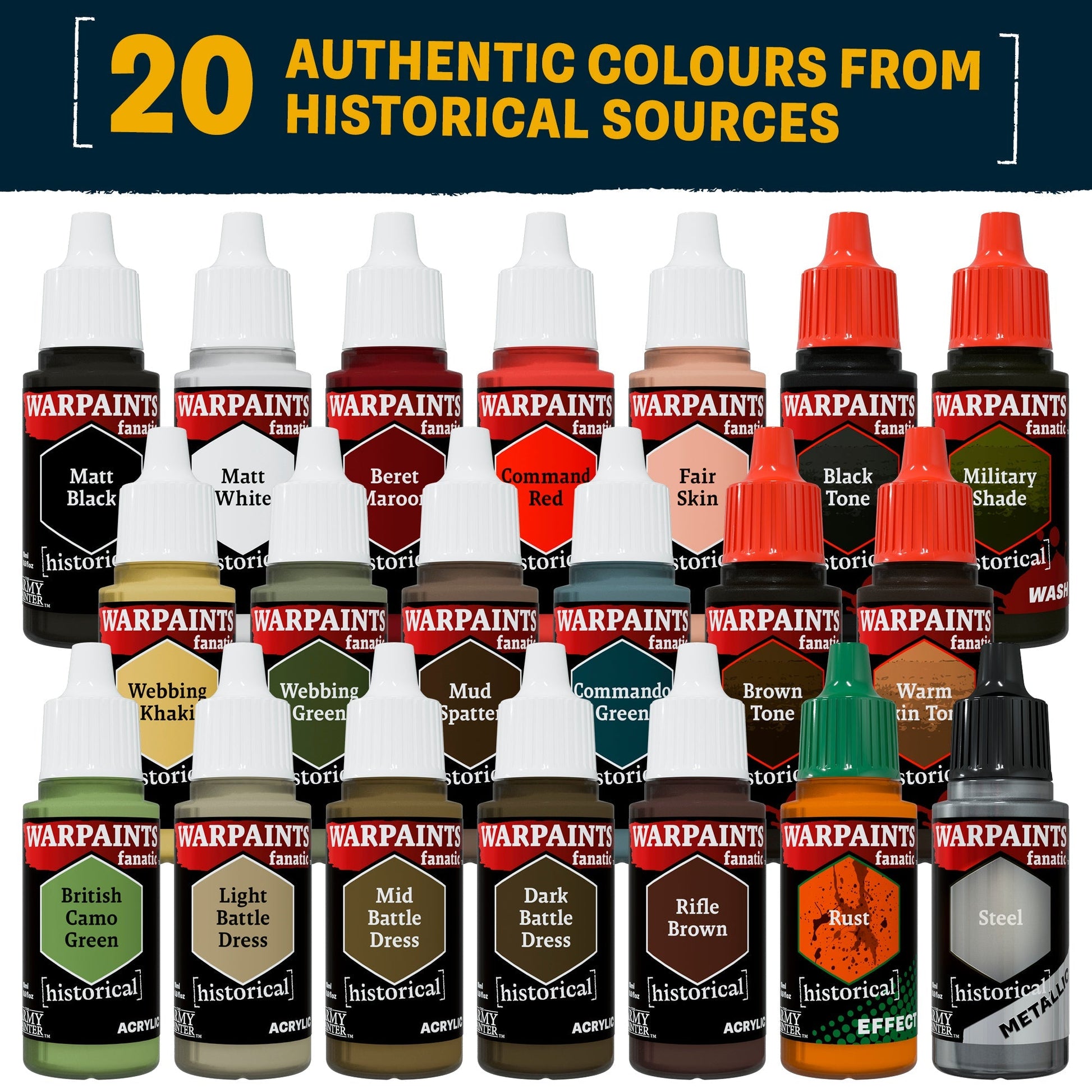 The Army Painter Historical: WWII British Paint Set - Good Games