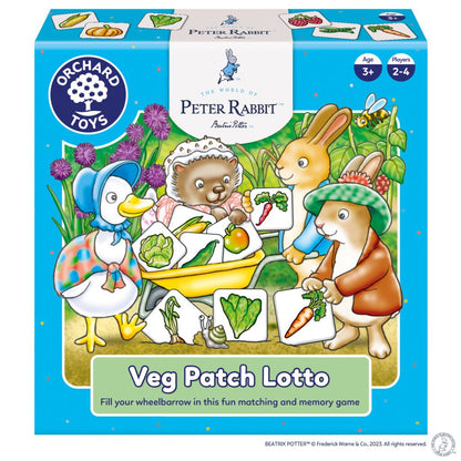 Orchard Peter Rabbit - Veg Patch Lotto packaging box front view