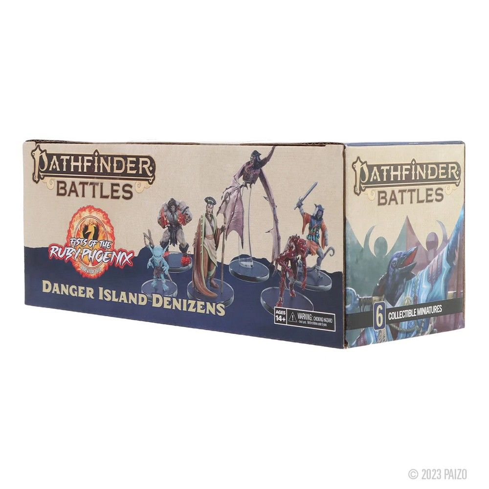 Pathfinder Battles: Fists of the Ruby Phoenix - Danger Island Denizens Boxed Set (97545) - Good Games