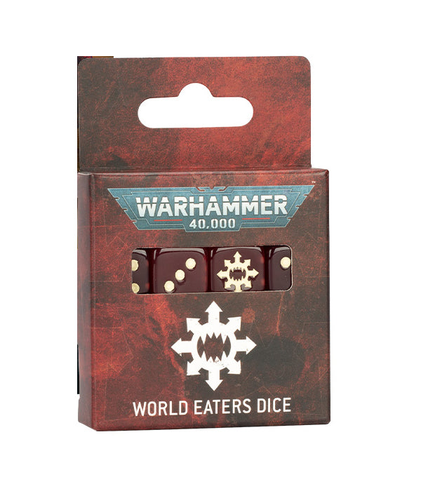 Warhammer 40000: World Eaters Dice (67-03) - Good Games