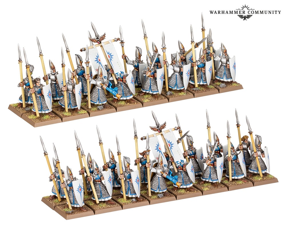 High Elf Realms: Elven Spearmen (13-15) – Good Games