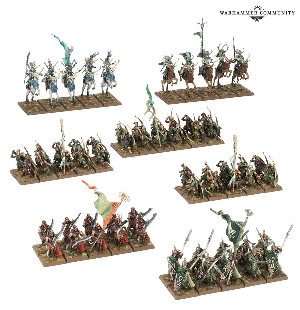 Battalion: Wood Elf Realms (13-109) (Preorder)