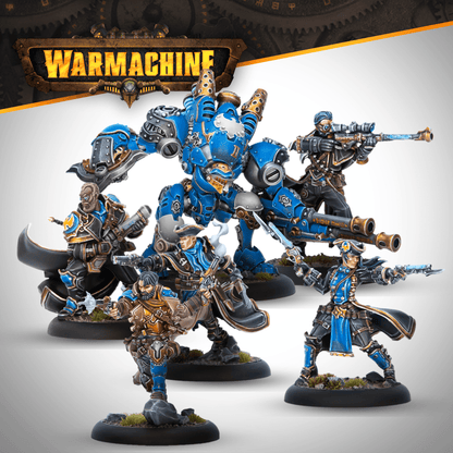 Privateer Press Warmachine Cygnar Hellslingers Command Cadre (CGN220) - Good Games