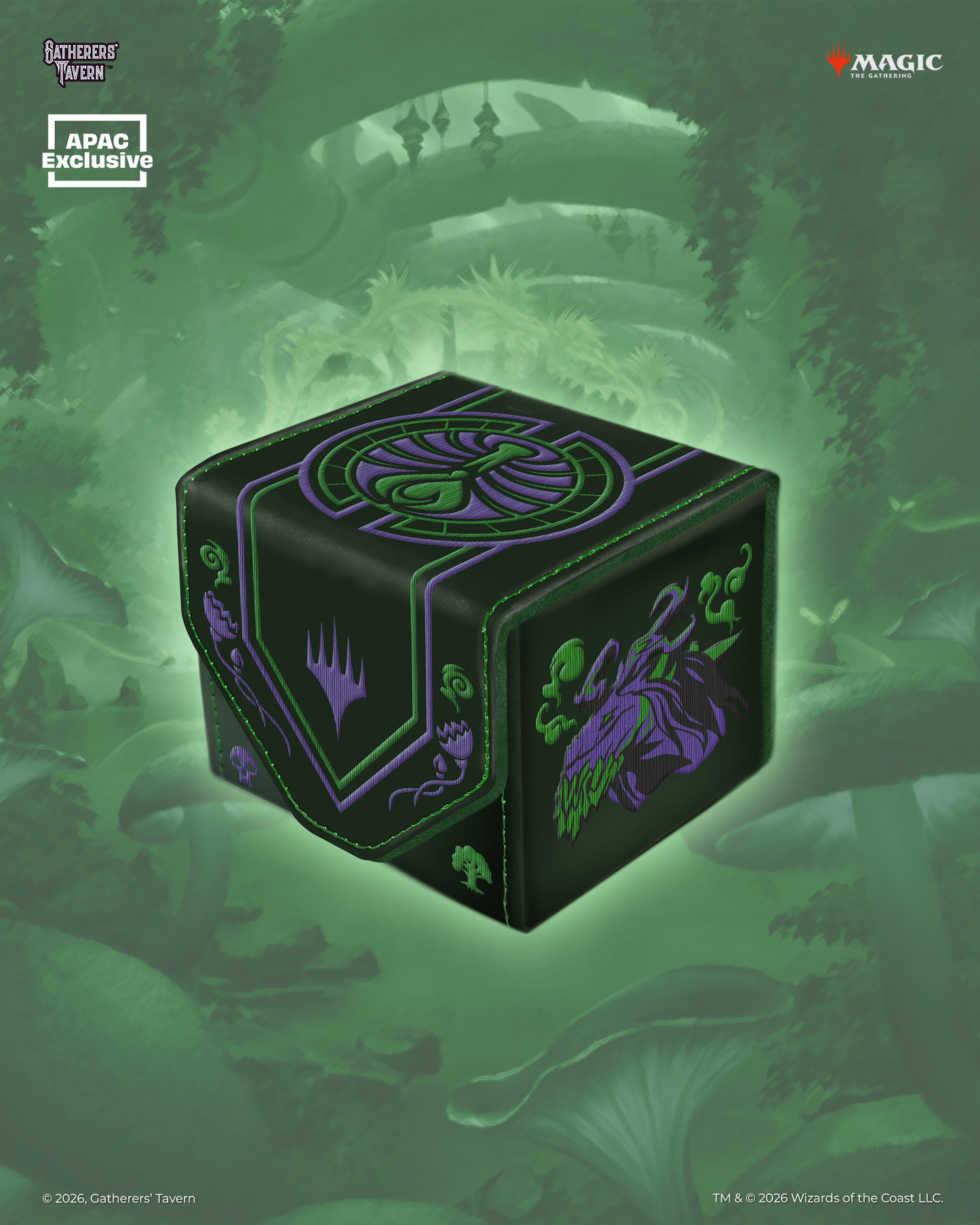 Gatherers Tavern DOMARU Deck Box - Witherbloom (MTG Secrets of Strixhaven)