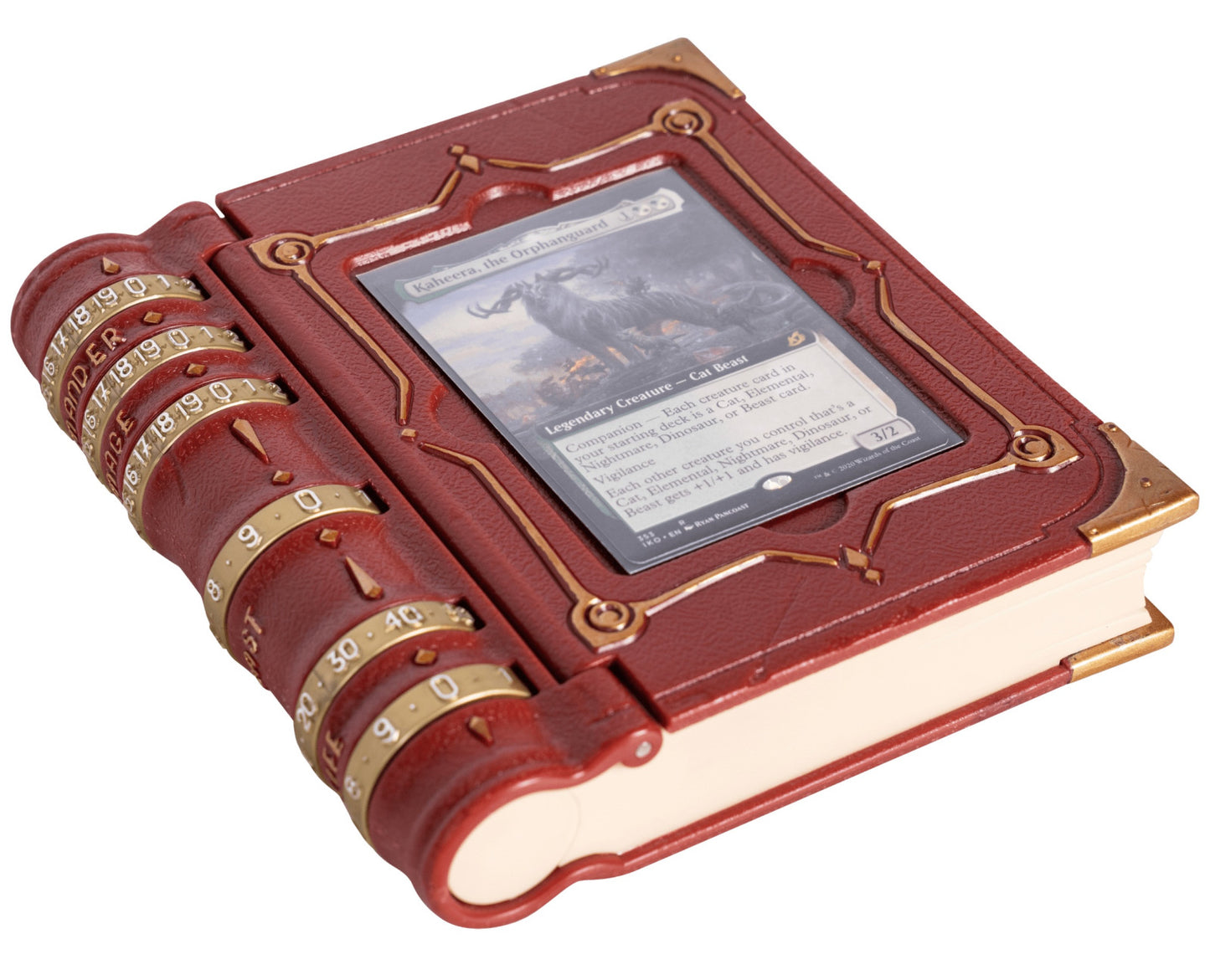 LYNX Magic The Gathering Commanders Codex - Red