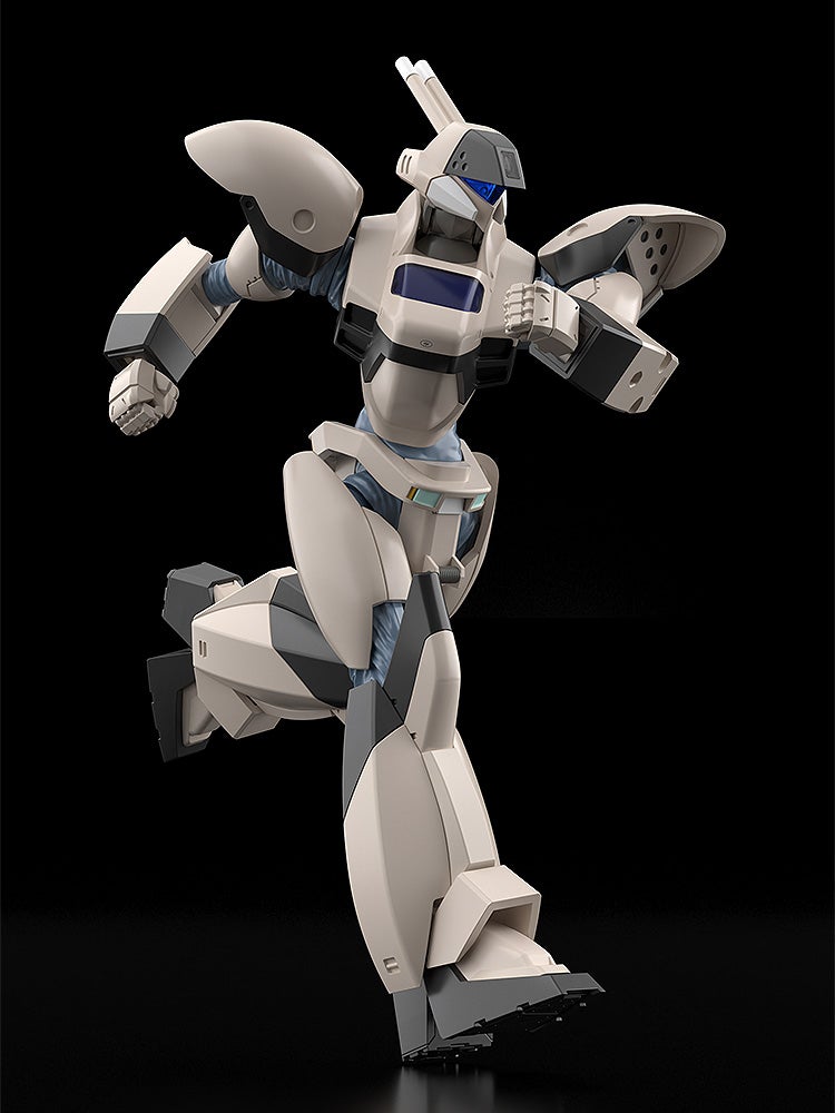 Moderoid AVS-98 Mark II posed with weapons in dynamic stance