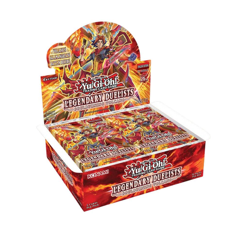 Yu-Gi-Oh! - Legendary Duelists 10 Soulburning Volcano Booster Box - Good Games