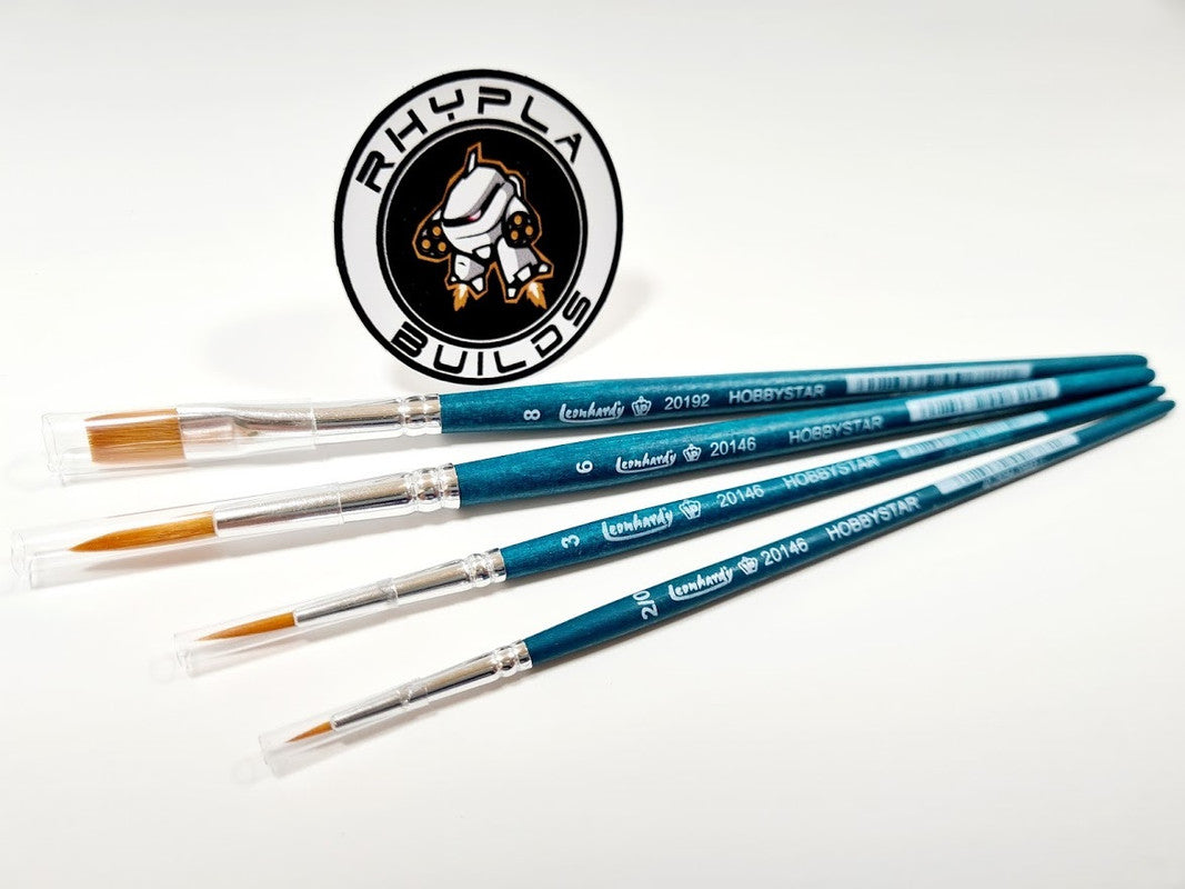 4pc Hobby Brush Set - Good Games