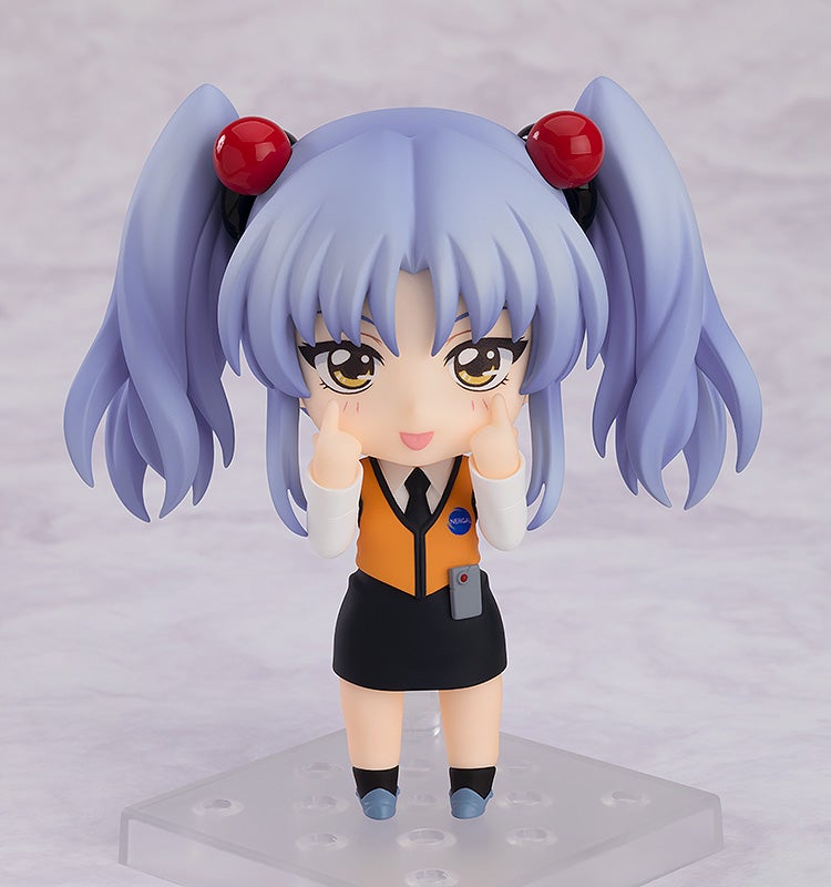 Nendoroid Ruri Hoshino with optional faceplate showing annoyed expression