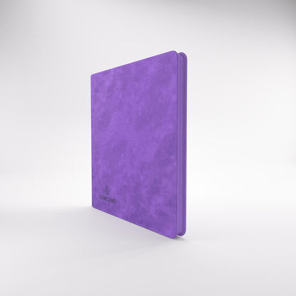 Gamegenic trading card Zip-Up Album with textured faux leather cover and visible stitching