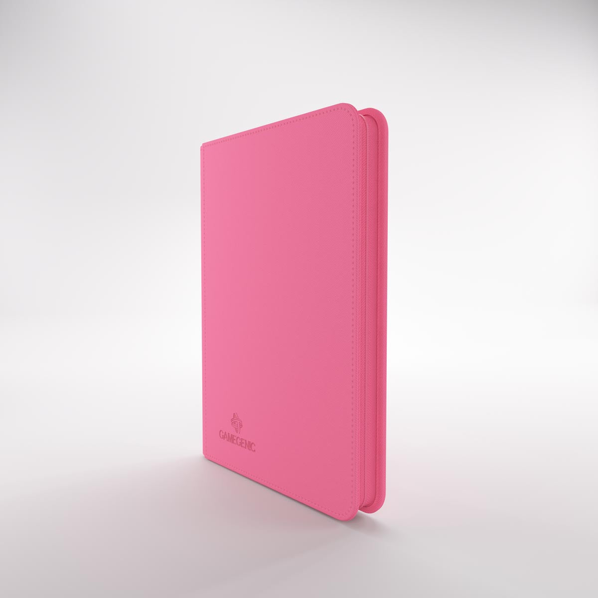 Gamegenic trading card Zip-Up Album with textured faux leather cover and visible stitching