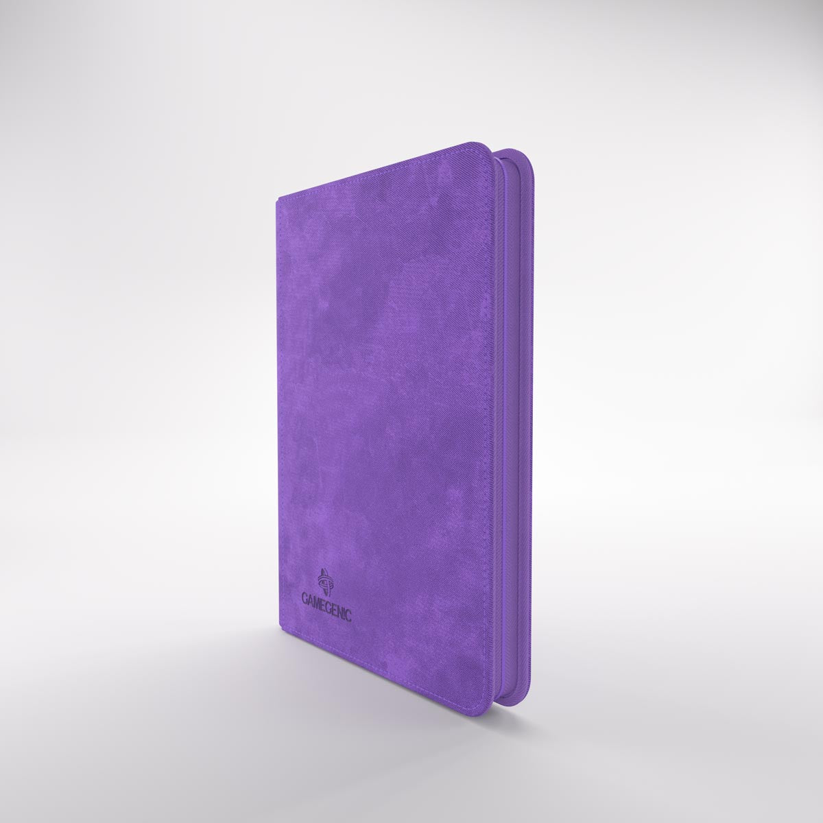 Gamegenic trading card Zip-Up Album with textured faux leather cover and visible stitching