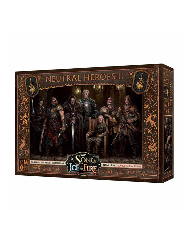 perspective view of A Song of Ice and Fire TMG - Neutral Heroes 2