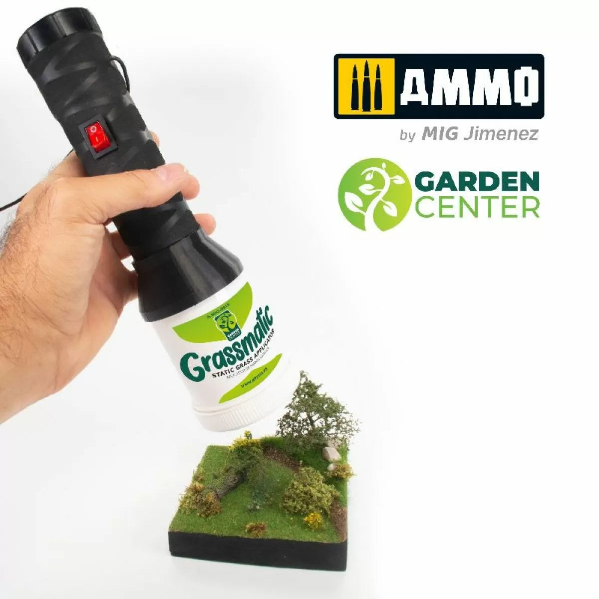 Ammo by MIG Dioramas - Grassmatic - Static Grass Applicator - Good Games