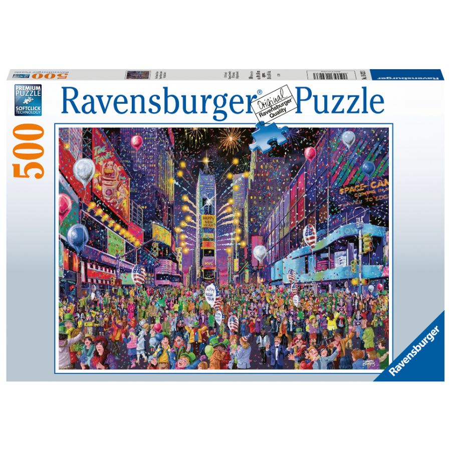 Ravensburger - New Years in Times Square - 500 Piece Jigsaw - Good Games