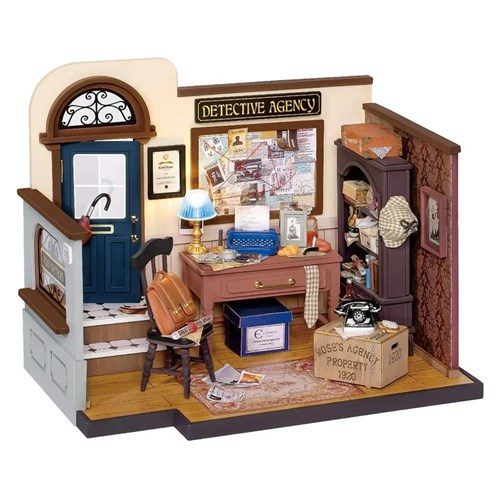 Diy Mini House Moses Detective Agency