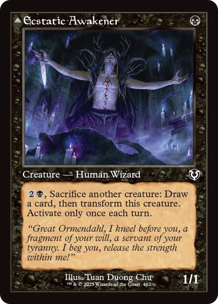 Ecstatic Awakener // Awoken Demon 462/287 (Innistrad Remastered)  - Retro