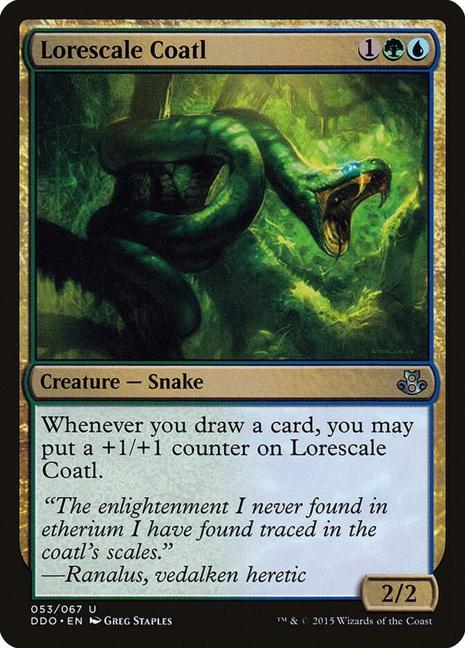 Lorescale Coatl 53/67 (Duel Decks: Elspeth vs. Kiora) 