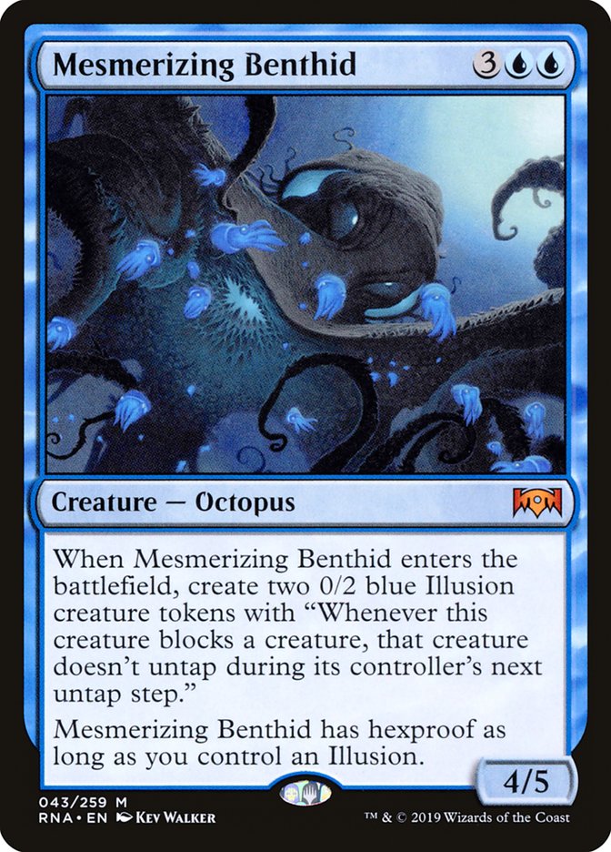 Mesmerizing Benthid 43/259 (Ravnica Allegiance) 