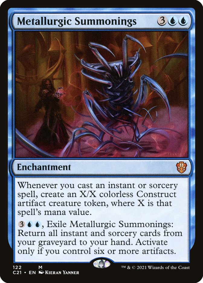 Metallurgic Summonings 122 (Commander 2021) 