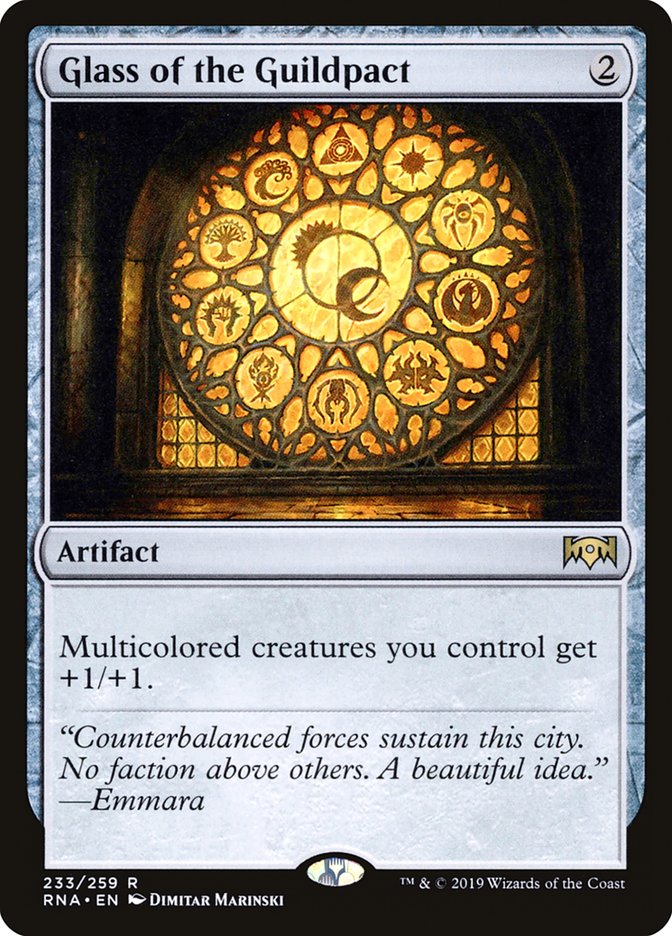 Glass of the Guildpact 233/259 (Ravnica Allegiance) 
