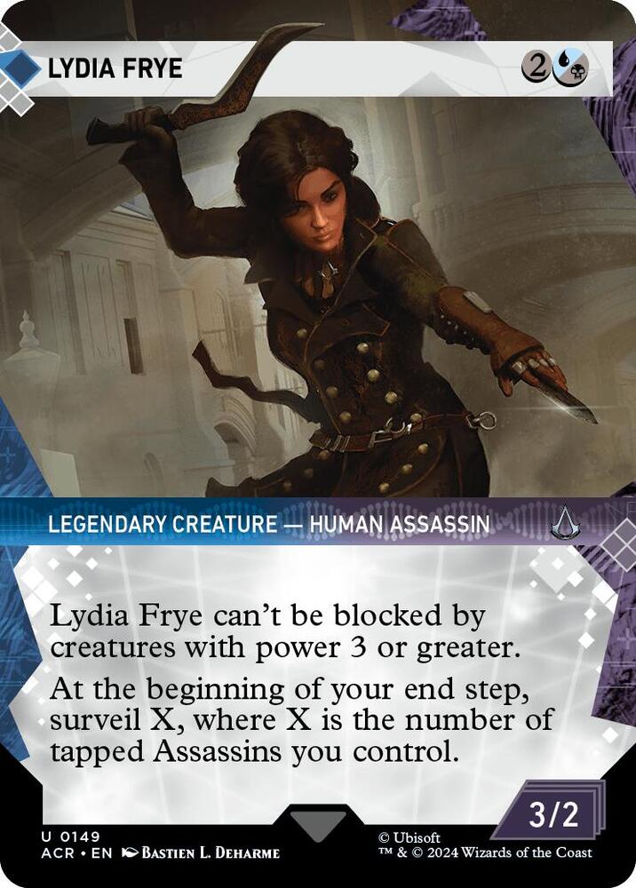 Lydia Frye 149/110 (Universes Beyond: Assassin's Creed)  - Showcase