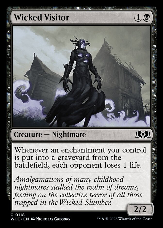 Wicked Visitor 118/276 (Wilds of Eldraine)  - Foil
