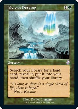 Sylvan Scrying 367/289 (Time Spiral: Remastered) 