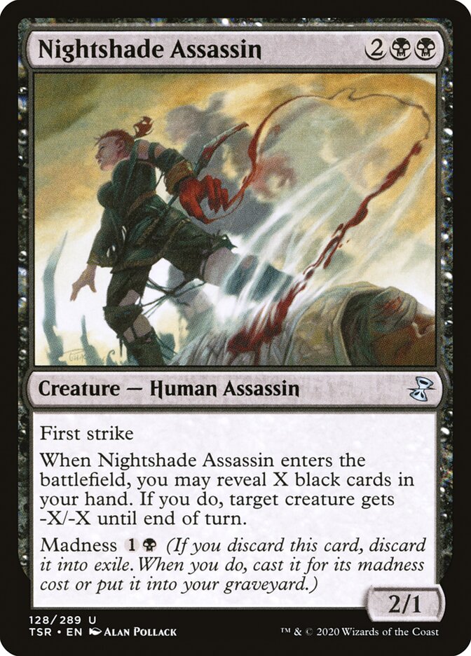 Nightshade Assassin 128/289 (Time Spiral: Remastered) 