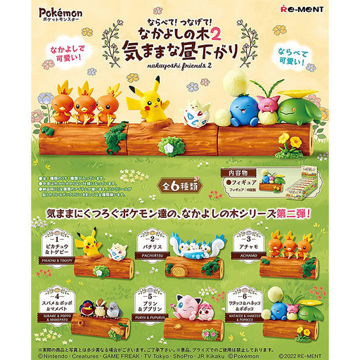 Pokemon Lineup! Connect! Good Friends Tree 2 - Carefree Afternoon 6 Pack