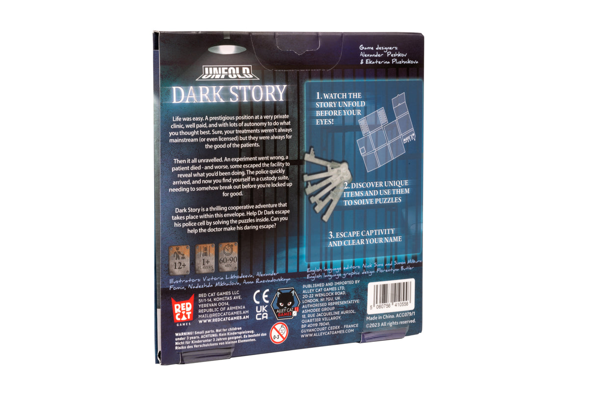 Back view of packaging with game description and barcode