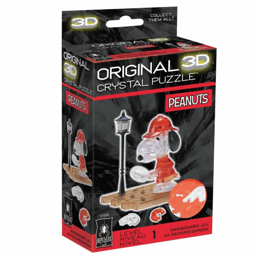 3D Crystal Puzzle - Snoopy Detective - Good Games