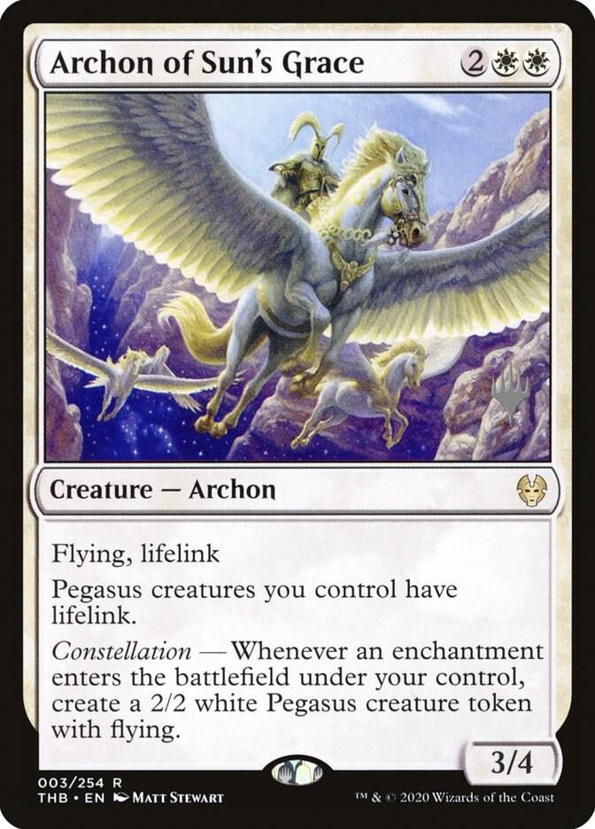 Archon of Suns Grace 3 (Promo Pack: Theros Beyond Death)  - Foil