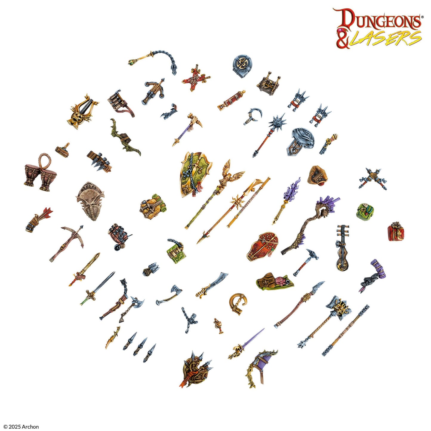 Archon Studio Dungeons & Lasers: Adventurer's Gear Set (DNL0107) - Good Games
