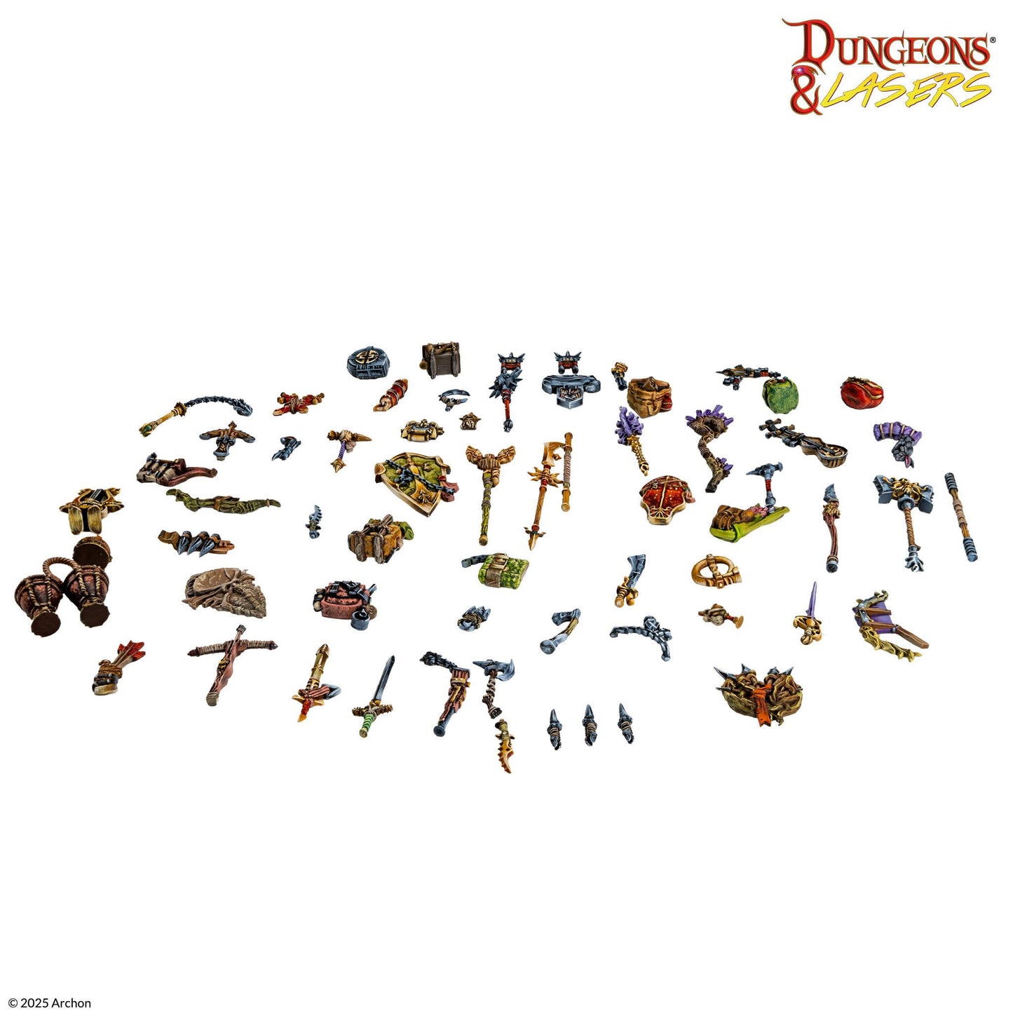 Archon Studio Dungeons & Lasers: Adventurer's Gear Set (DNL0107) - Good Games