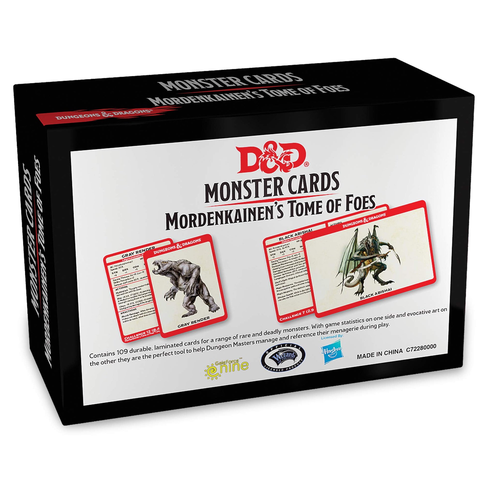 D&D Spellbook Cards Mordenkainens Tome of Foes Deck - Good Games