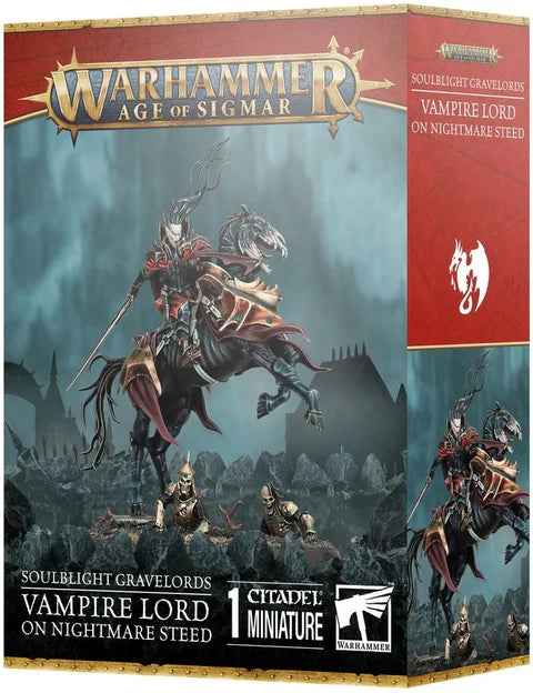 Soulblight Gravelords: Vampire Lord On Nightmare Steed (91-82)
